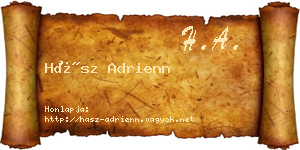 Hász Adrienn névjegykártya